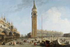 Michele Marieschi (Venice, 1710-1744) Piazza San Marco Milan, Private collection