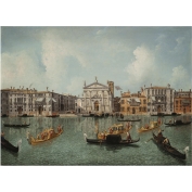 Michele Marieschi (Venice, 1710-1744) The Grand Canal and the church of San Stae Private collection