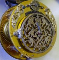 Baltazar Martinot, Verge Fusee Oignon silver oversize pocket watch c1680 One of the most famous French watch makers, Baltazar Martinot à Paris was the official Clockmaker to the court of Louis XIV. He produced only high grade highly ornamented oignon verge fusee watches, specially for the Royal French Court. Gild verge, fusee chain Original key