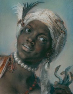 Rosalba Carriera, Africa Without date Pastel Gemäldegalerie Alte Meister - Dresden (Germany)