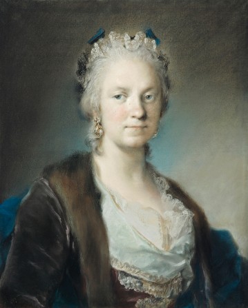Rosalba Carriera, Self-portrait as an old woman 1746 Pastel The Royal Collection Trust, Buckingham Palace, London