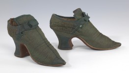 Shoes Date: 1700–1739 Medium: silk Brooklyn Museum Costume Collection at The Metropolitan Museum of Art, Gift of the Brooklyn Museum, 2009; Gift of Mrs. Clarence R. Hyde, 1928