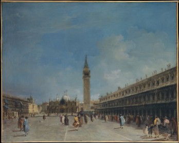 Francesco Guardi (1712–1793) Piazza San Marco Circa 1765 The Met, New York