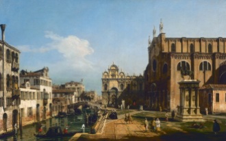 Bernardo Bellotto, Campo Santi Giovanni e Paolo Circa 1745 National Gallery of Art, Washington, DC
